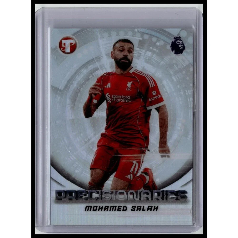 2025-26 Topps Pristine Mohamed Salah Precisionaries Liverpool